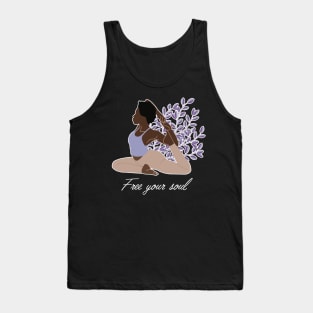 Free Your Soul Kundalini Ashtanga Hatha Asanas Yogi Yoga Tank Top